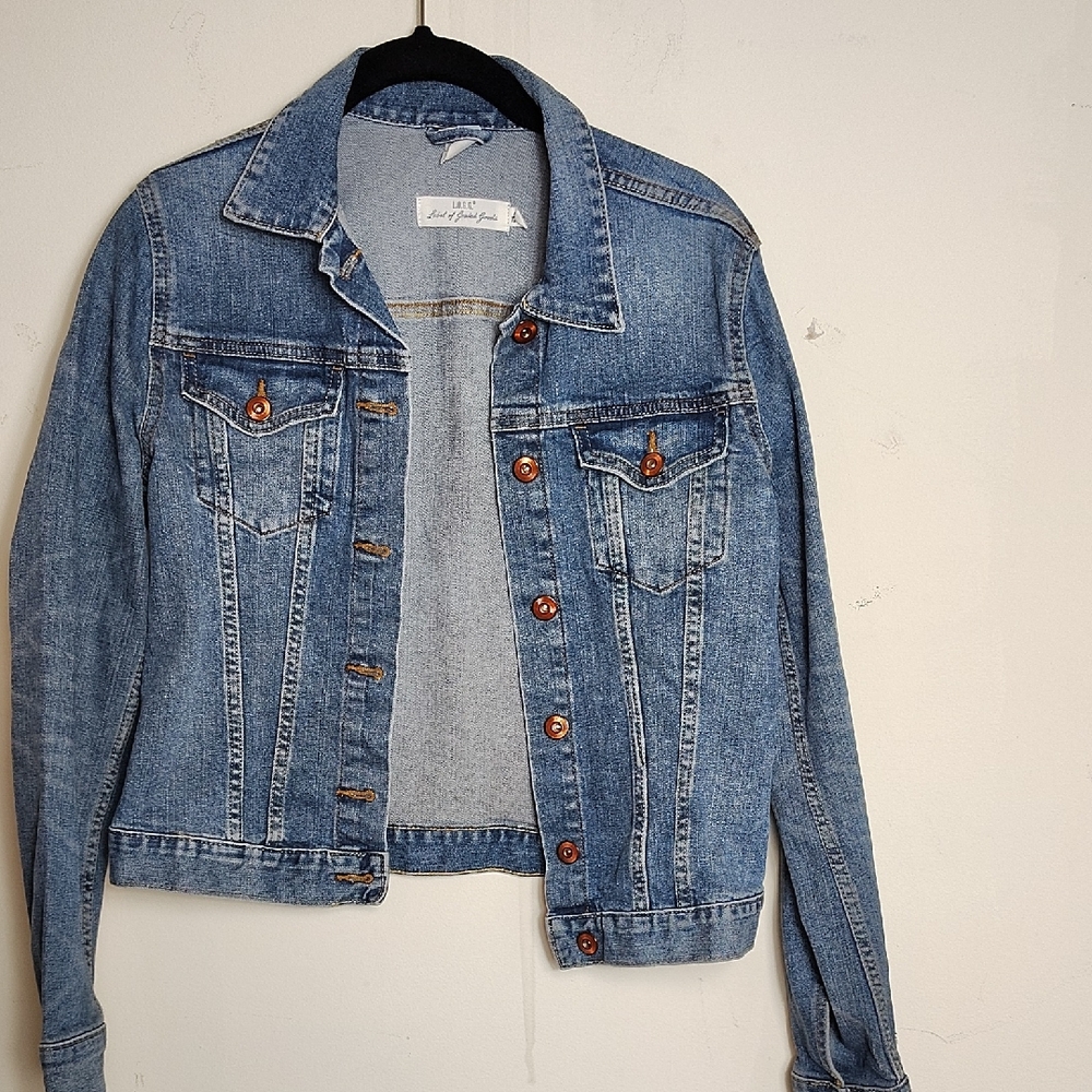 H&M L.O.G.G. Blue Denim Jacket